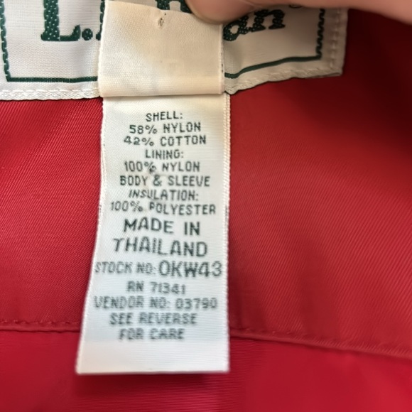 LL Bean Nylon Jacket - Picture 8 of 11